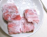 絶品お弁当メイン☆お餅の豚肉巻作り方2写真
