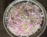 食用菊のおひたし作り方2写真