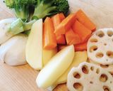野菜の旨味たっぷり♡簡単スープカレー作り方1写真