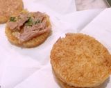 中学生 おにぎりバーガー 秋弁当 詰め方作り方1写真