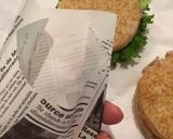 中学生 おにぎりバーガー 秋弁当 詰め方作り方3写真