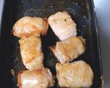 絶品お弁当メイン☆お餅の豚肉巻作り方4写真