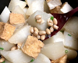 お大根と大豆の煮物作り方6写真
