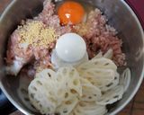 シャキシャキがたまらん蓮根入り鶏つくね作り方2写真