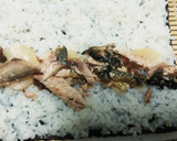 焼きさんまと大葉の巻き寿司♪作り方13写真