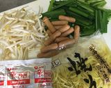 辛ラーメン(顆粒)で作る焼きそば。作り方6写真
