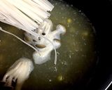 水からキノコ☆ベーコン入り味噌味のフォー作り方8写真