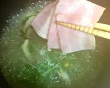 水からキノコ☆ベーコン入り味噌味のフォー作り方9写真
