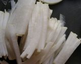 大根炒め作り方1写真