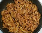 豚こま肉で節約&簡単ポークチャップ作り方5写真
