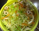 キャベツとちくわの味噌マヨサラダ作り方5写真