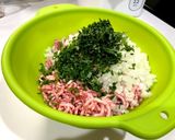 ポン酢で頂く しそ餃子作り方2写真