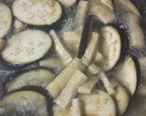 簡単♪茄子の味噌汁作り方2写真