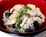 ジャー飯A ナスと揚げの炊き込みご飯作り方6写真