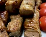 照り照り！高野豆腐の豚モモ肉巻き作り方13写真