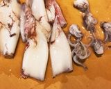水煮大豆が美味い！イカのトマト煮作り方4写真