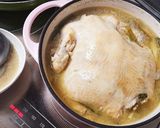 バーミキュラで丸鶏の参鶏湯作り方14写真