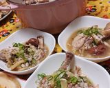 バーミキュラで丸鶏の参鶏湯作り方17写真