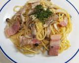 簡単♪３種のきのことベーコンのパスタ☆作り方8写真