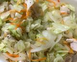 野菜タップリあっさり焼きうどん作り方7写真