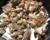 秋だね♪ 牡蠣とキノコの炊き込みご飯♪作り方11写真