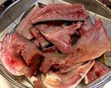 ハマチのあらの味噌汁作り方1写真
