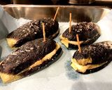鶏むね肉でナスのはさみ揚げ作り方9写真