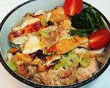 彩り照り焼き丼作り方6写真