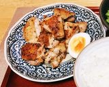 鶏肉のハーブソルト焼き定食作り方1写真
