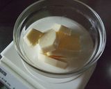 ホワイトチョコの 抹茶ブラウニー作り方1写真