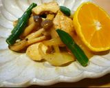 鶏モモ肉のオレンジジュウス煮作り方12写真