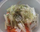 さわやか浸け込み大根サラダ作り方6写真