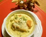 簡単時短朝食3 お餅のスープグラタン作り方12写真