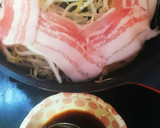 もやしと豚肉のすき焼き風煮♡作り方3写真