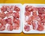 油フライパン1cm！豚こま豚カツ塩ぽん酢作り方6写真