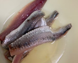 簡単おつまみ☆新鮮イワシのお刺身作り方5写真