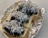 厚揚げとチーズしらすの海苔の佃煮焼き作り方1写真