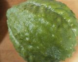 ♦秋の味-柿ハヤトウリ酢作り方1写真