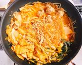 残った味噌汁でピリ辛つくね鍋作り方8写真
