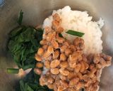 納豆とニラのシンプル混ぜご飯作り方2写真