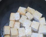 白菜と豆腐と豚肉の美味うま煮 桜えび風味作り方5写真
