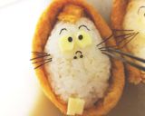 ゲゲゲの鬼太郎・いなり寿司deねずみ男作り方7写真