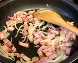 簡単☆お店のカルボナーラパスタ作り方1写真