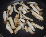 ドレで簡単♪エリンギと小松菜のうま塩炒め作り方1写真