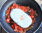 ウィンナーとピーマンのケチャップライス作り方4写真