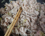 簡単コク旨ねぎ豚♪丼でもおつまみでも♪作り方4写真