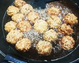高野豆腐入り肉団子(和風あんかけ)作り方5写真