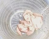 カワハギの肝の処理と味付け(刺身用)作り方4写真