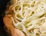 あまったカレーで●チキンカレーうどん作り方2写真