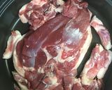 鴨鍋　治部煮風作り方2写真